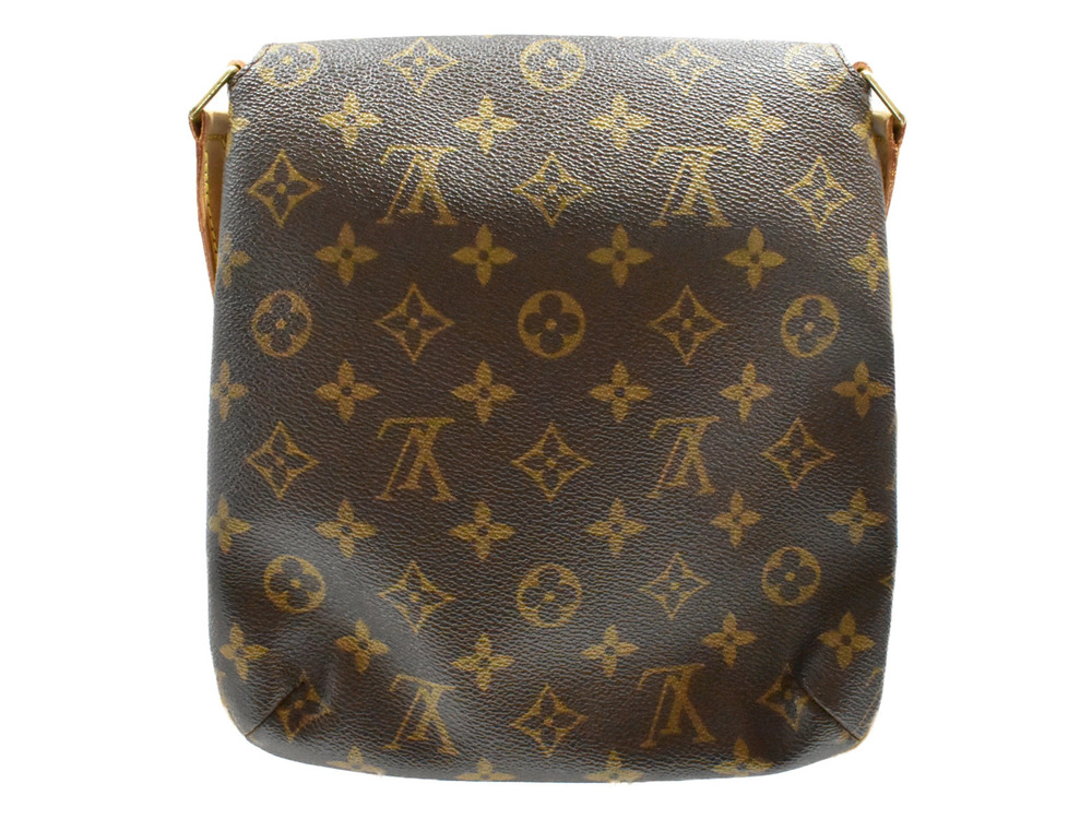 Louis Vuitton Monogram Bag Salsa Musette Shoulder Brown